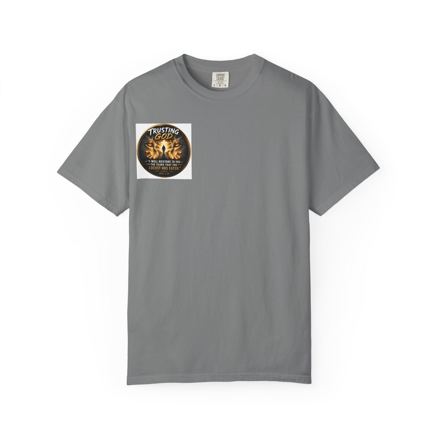 Trusting God T-Shirt — 'Walking by Faith Not by Sight' Christian Tee
