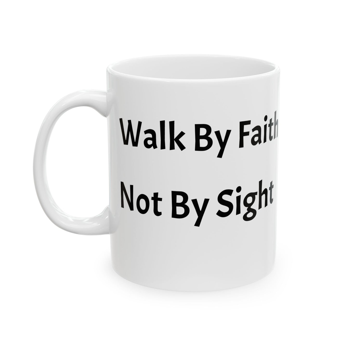 Trusting God Testimony Ceramic Mug — Faith Restoration Coffee Cup (11oz & 15oz)