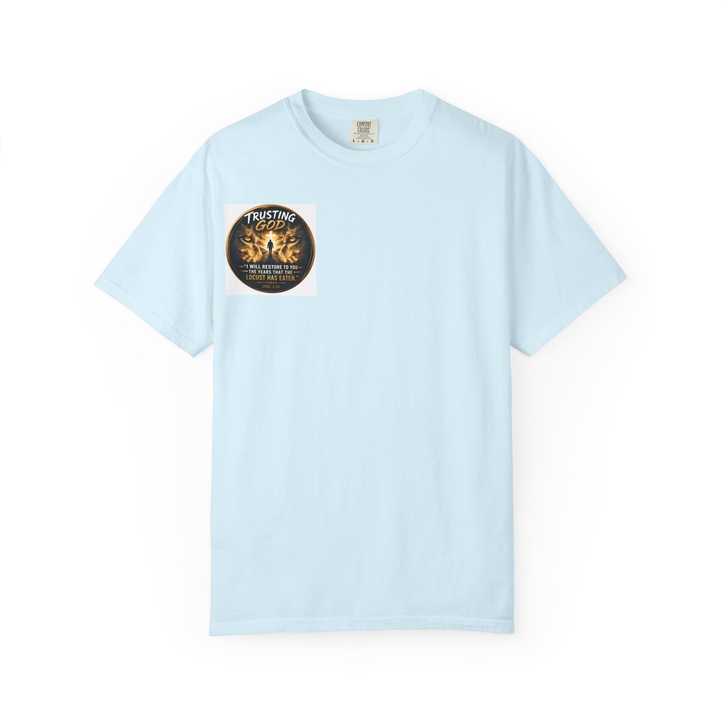 Trusting God T-Shirt — 'Walking by Faith Not by Sight' Christian Tee