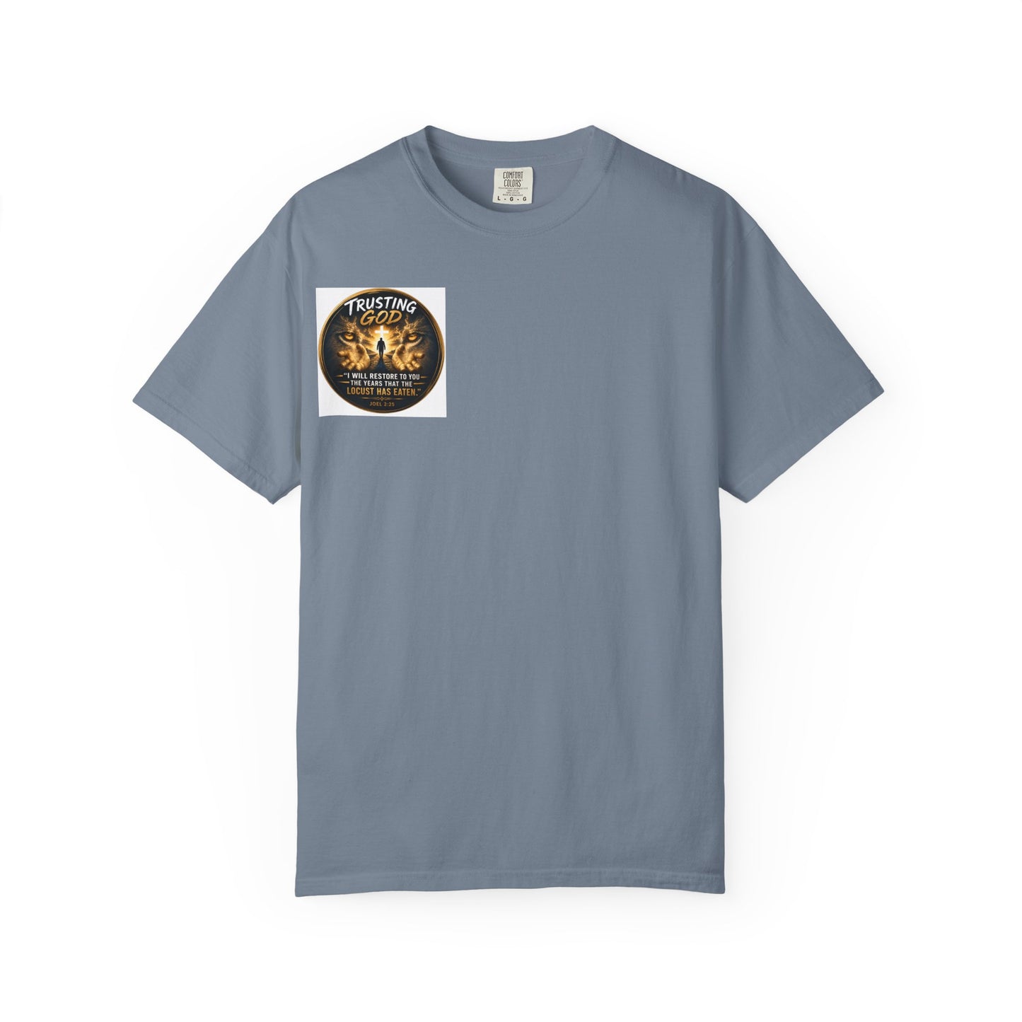 Trusting God T-Shirt — 'Walking by Faith Not by Sight' Christian Tee