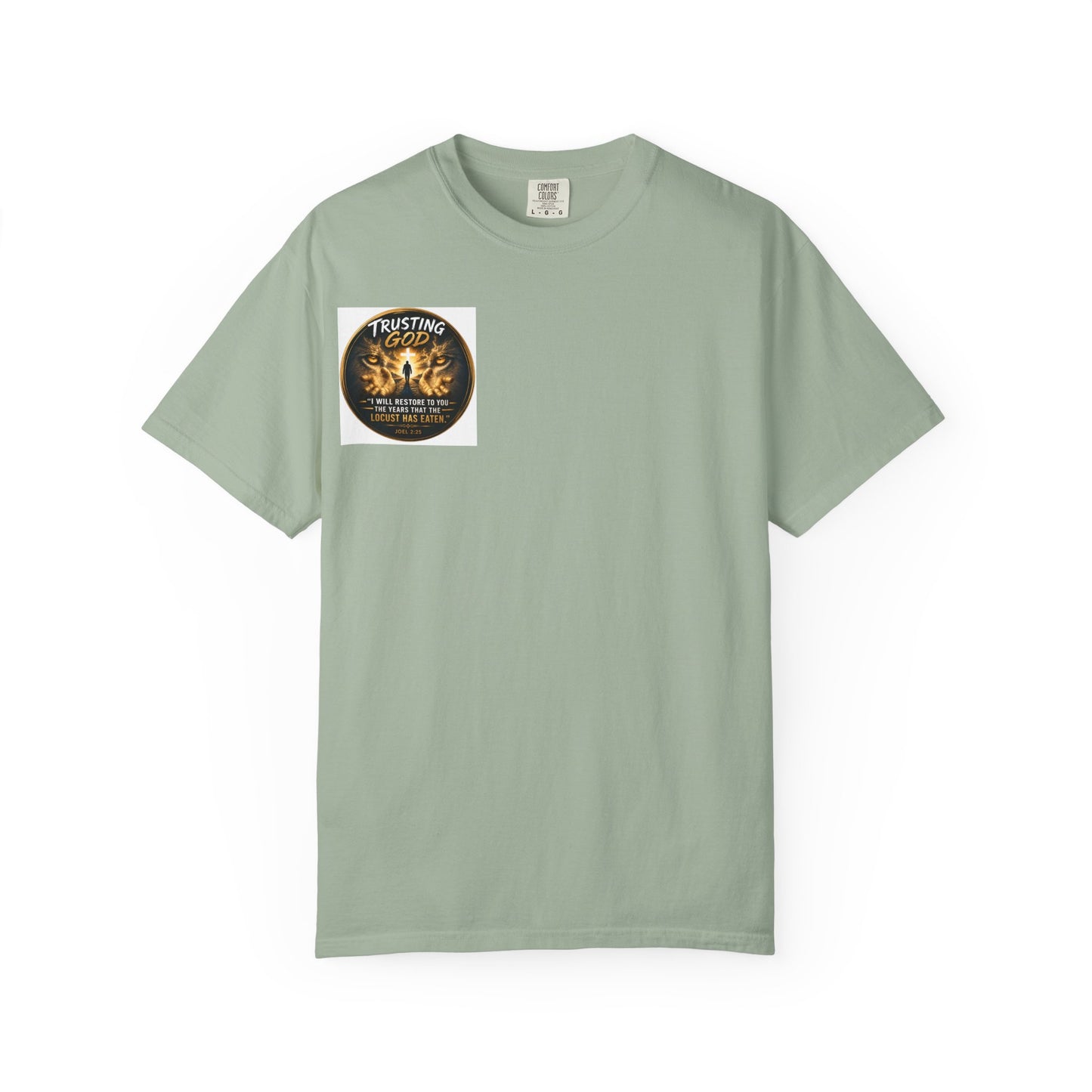 Trusting God T-Shirt — 'Walking by Faith Not by Sight' Christian Tee