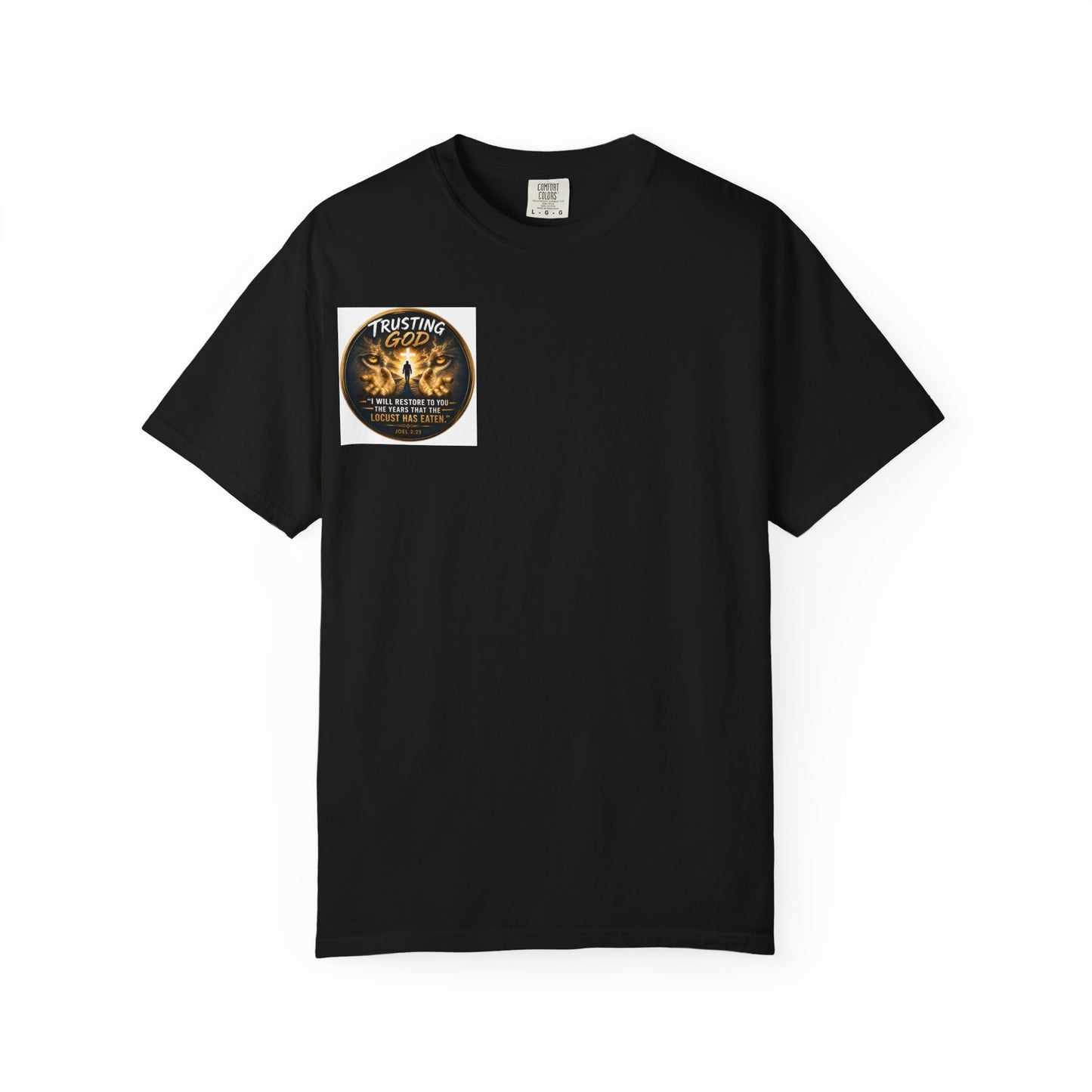 Trusting God T-Shirt — 'Walking by Faith Not by Sight' Christian Tee