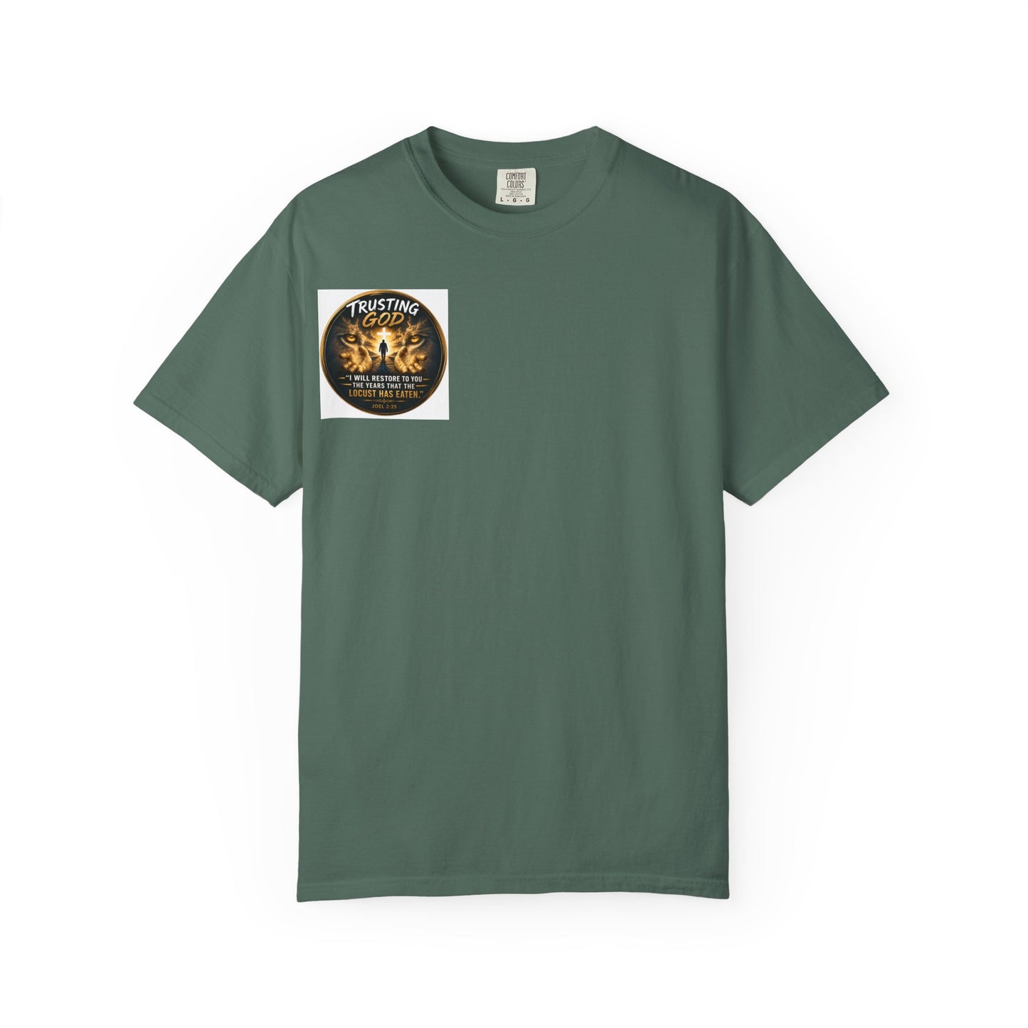 Trusting God T-Shirt — 'Walking by Faith Not by Sight' Christian Tee