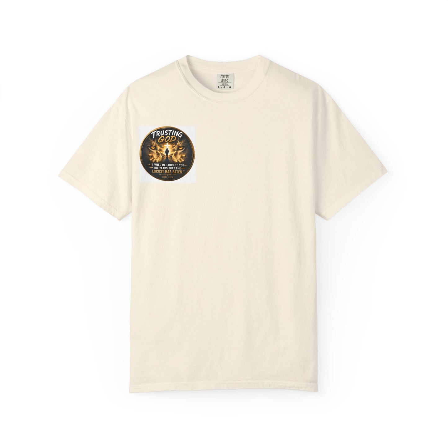 Trusting God T-Shirt — 'Walking by Faith Not by Sight' Christian Tee